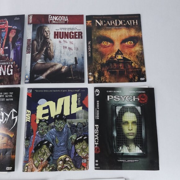 Horror DVD Lot 10 Movies Quarantine Psych 9 Offspring Fangoria Zombies Thriller - Picture 3 of 13